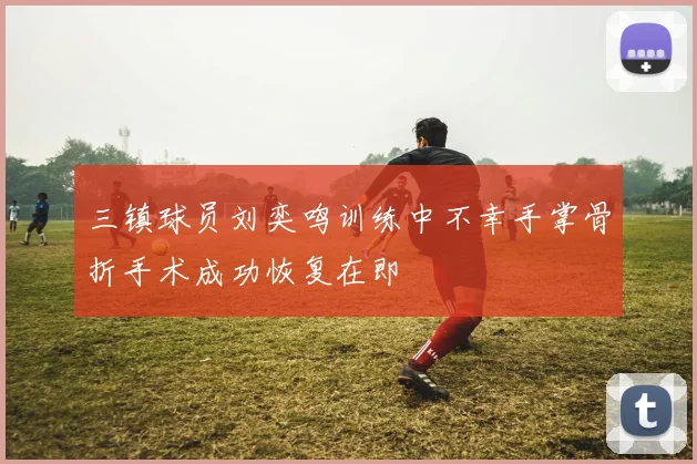 三镇球员刘奕鸣训练中不幸手掌骨折手术成功恢复在即