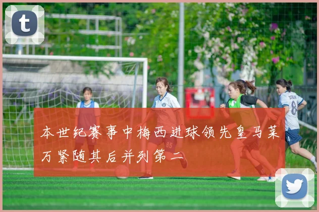 本世纪赛事中梅西进球领先皇马莱万紧随其后并列第二